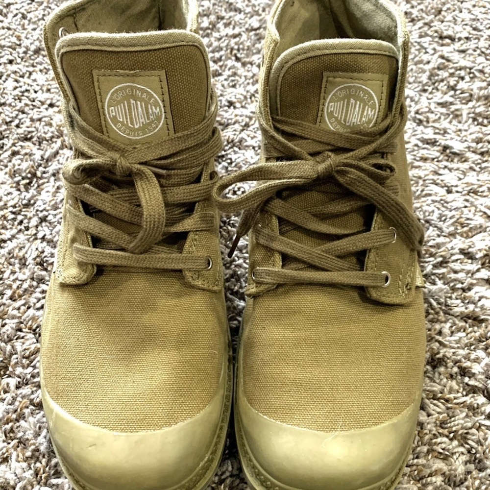 Palladium MEN’S Tan High-Top Sneakers